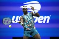 Frances Tiafoe in action at the 2023 US Open.